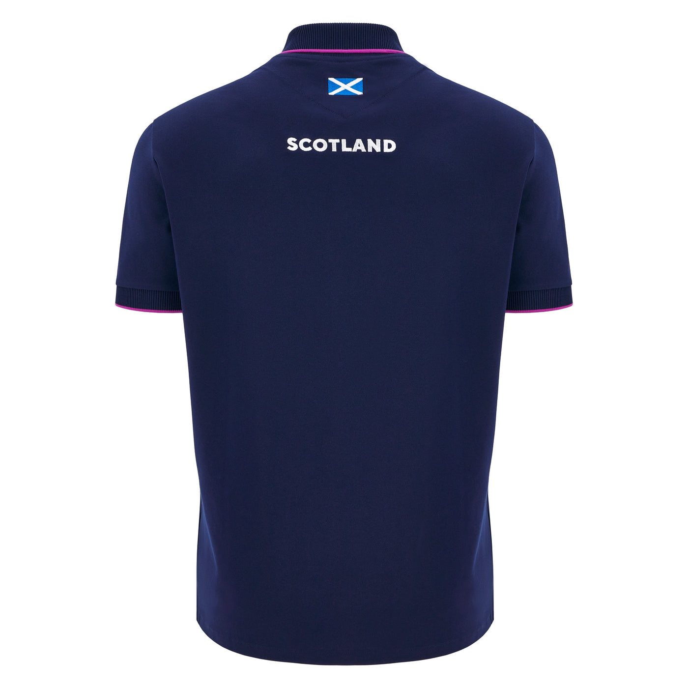 Macron Schotland Rugby 2025/26 Polo Piqué Heren