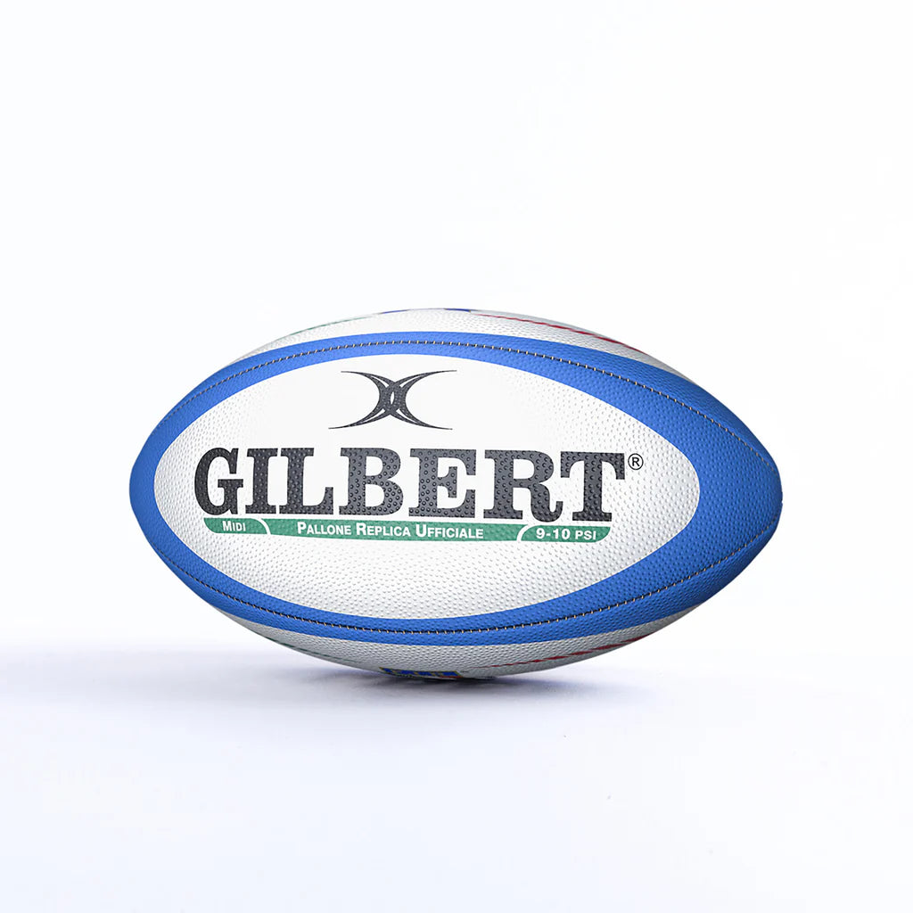 Gilbert Italië Replica Midi Rugbybal