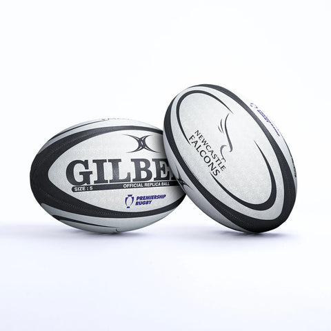 Gilbert Newcastle Falcons Replica Rugbybal Maat 5