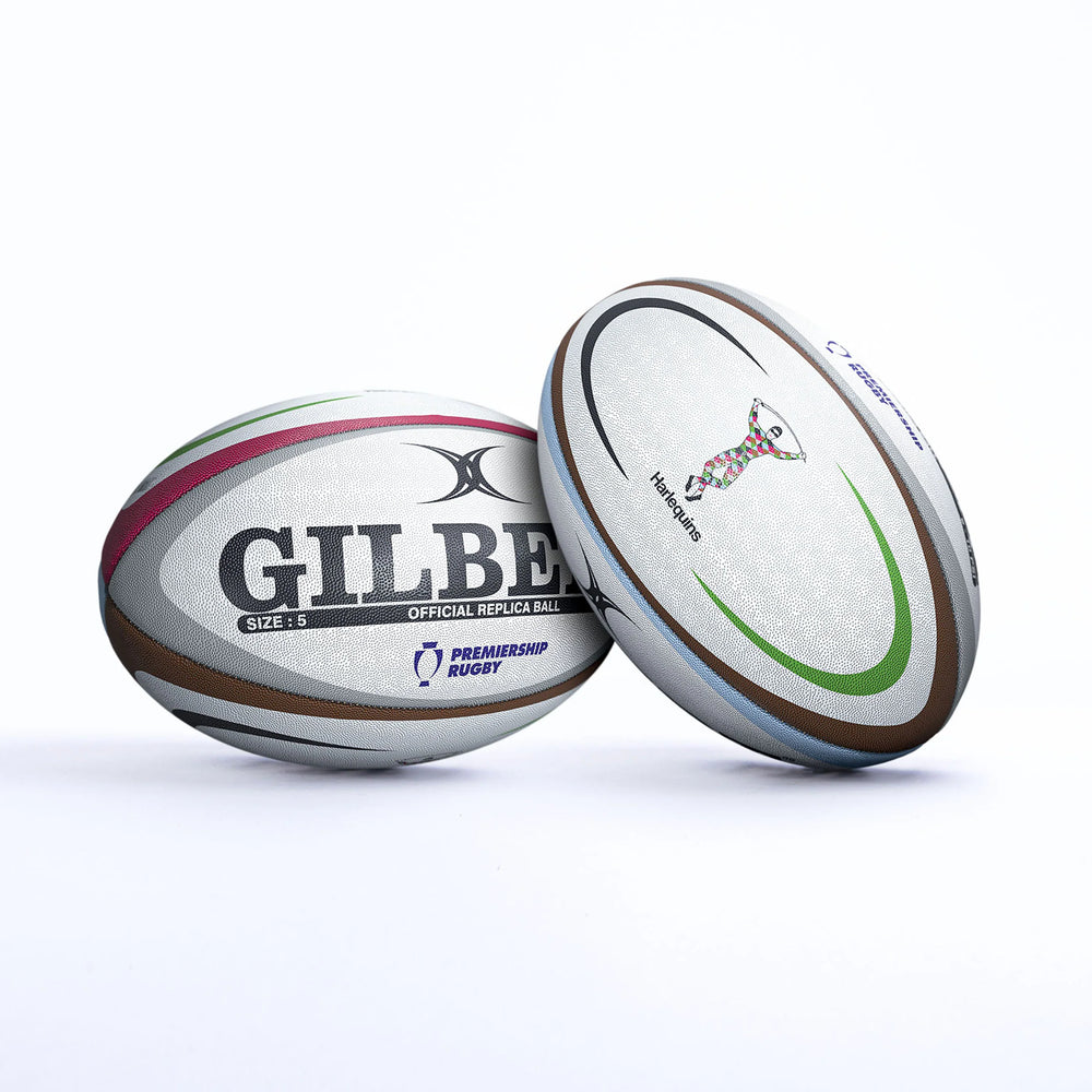 Gilbert Harlequins Replica Bal Maat 5