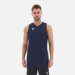 Macron Deva Singlet Heren Navy