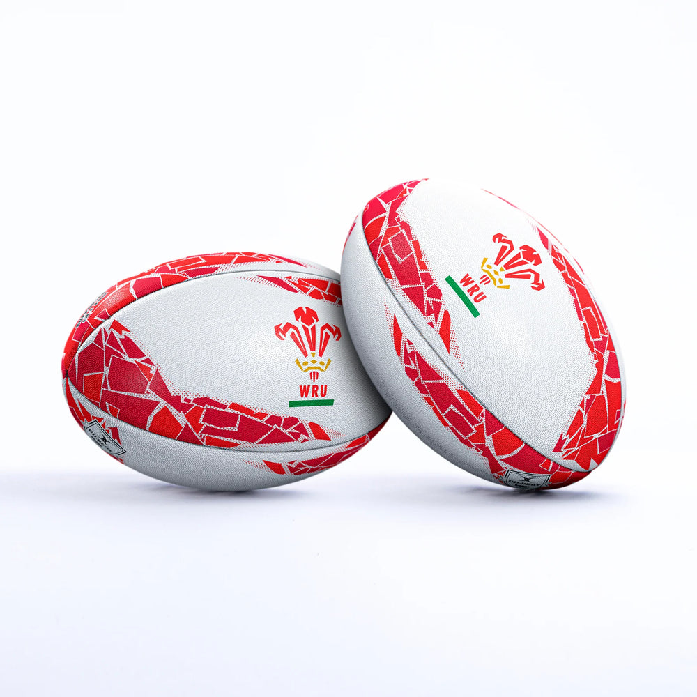 Gilbert Wales Rugbybal Supporter Maat 4