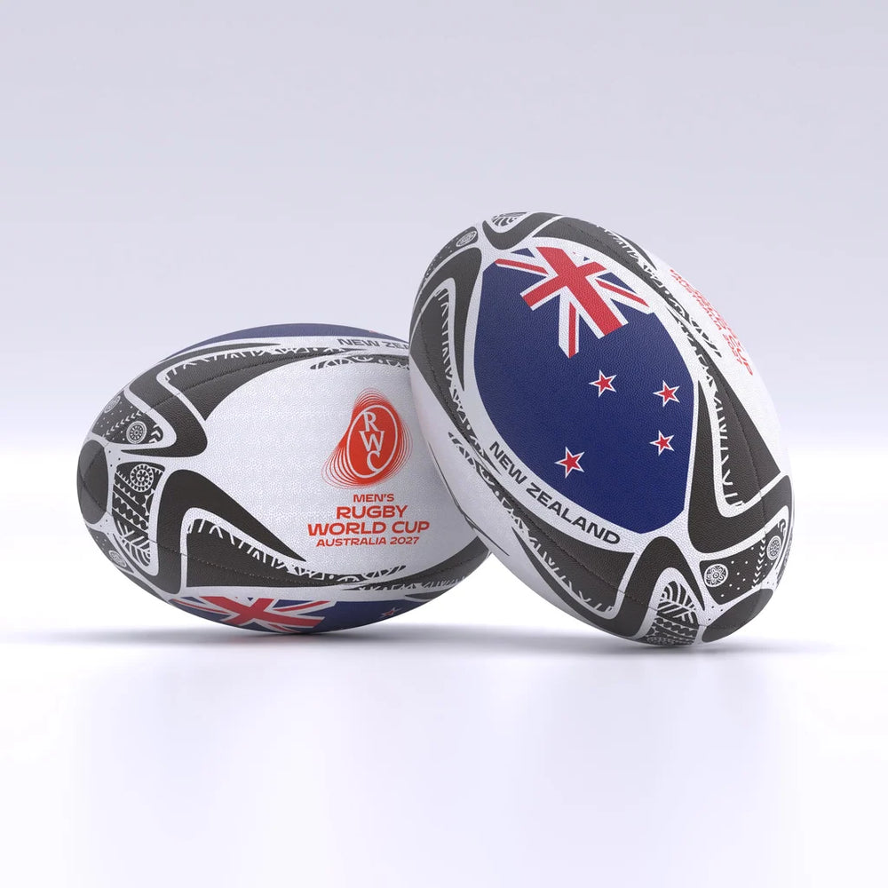 Gilbert Rugby World Cup 2027 Nieuw-Zeeland Vlagbal