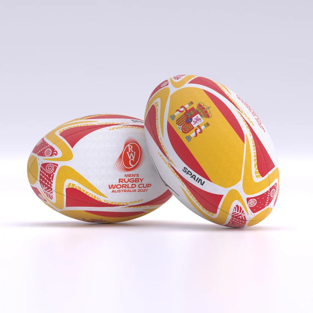 Gilbert Rugby World Cup 2027 Spanje Vlagbal