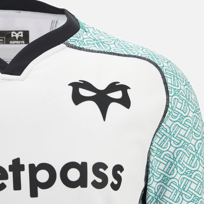 Macron Ospreys Uitshirt Replica 2025/26 Heren