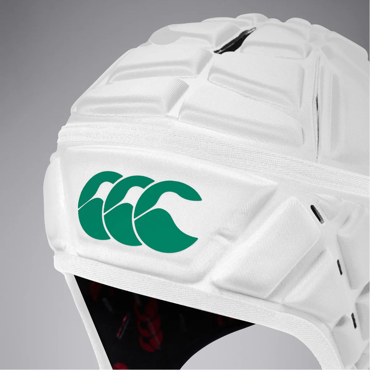 Canterbury Raze Headguard Senior Wit/groen