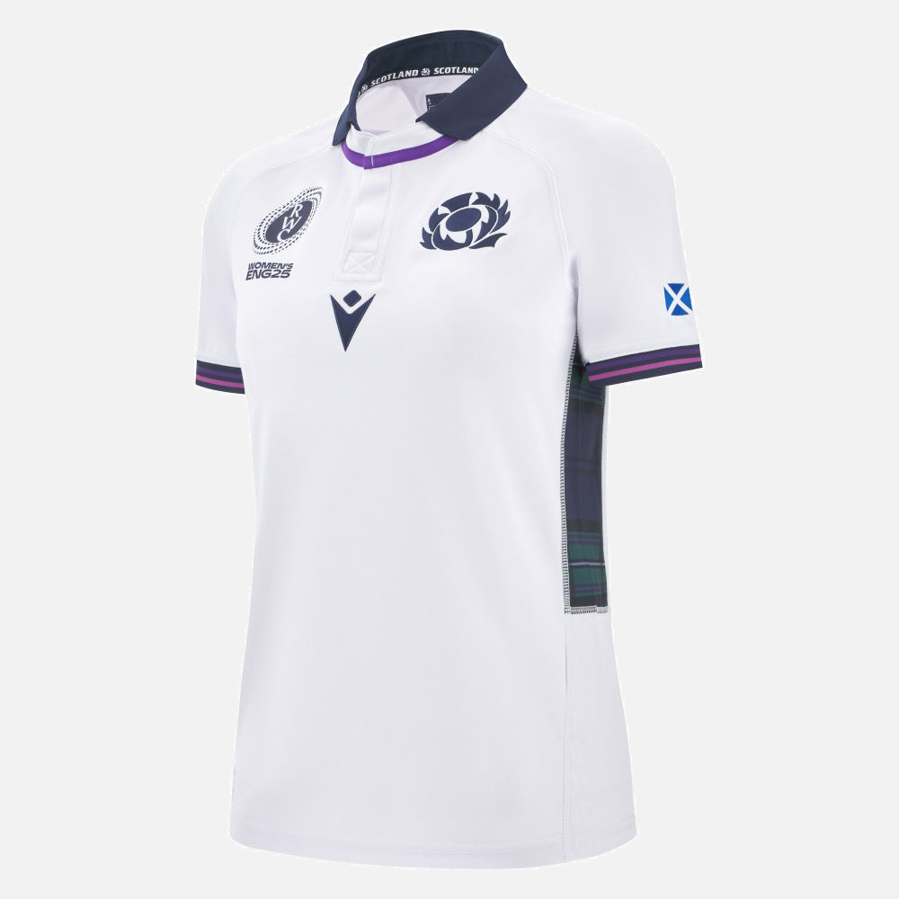 Macron WRWC 2025 Schotland Rugby Uitshirt Dames