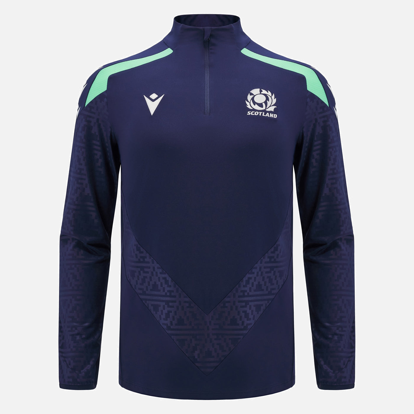 Schotland Rugby 2024/25 Training 1/4 Zip Top Heren