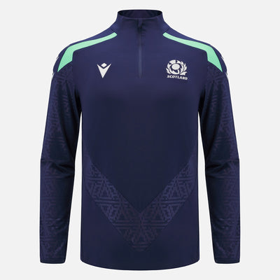 Schotland Rugby 2024/25 Training 1/4 Zip Top Heren