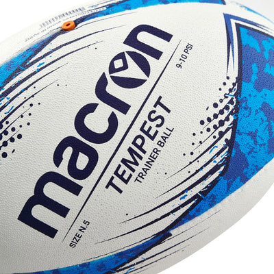 Macron Tempest N.5 Rugby Trainingsbal Blauw