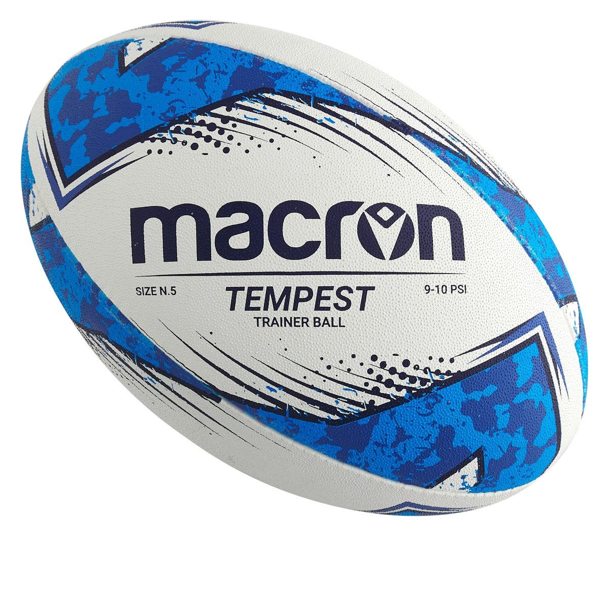 Macron Tempest N.5 Rugby Trainingsbal Blauw