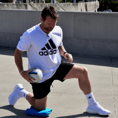 Ballon d'entraînement à rebond Rugby Bricks