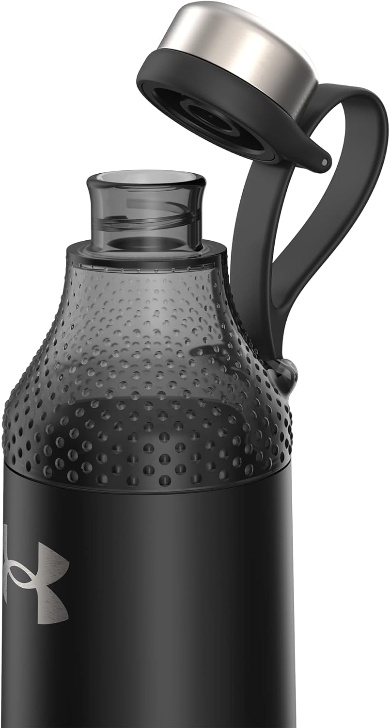 Under Armour Infinity Drinkfles 22 oz Satijn Zwart