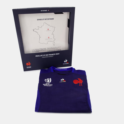Coffret de collection Maillot de Rugby France Coupe du Monde de Rugby 2023 - Le Coq Sportif - Edition Limitée