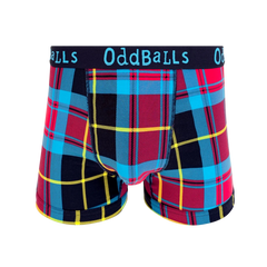 OddBalls Tartan Heren Katoenen Boxershorts