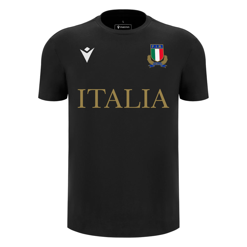 Italië Rugby Fan Line Katoenen T-shirt 2025/26 Senior