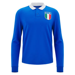 Italië Rugby Fan Line Lange Mouwen Shirt Volwassenen 2025/26