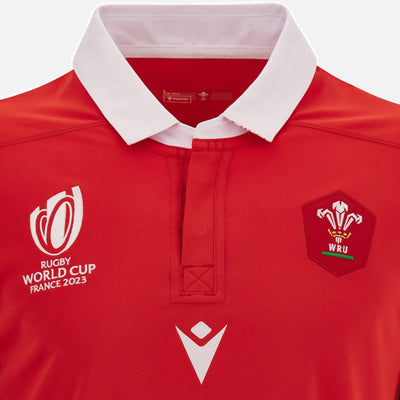 Coupe du Monde de Rugby 2023 Réplique du maillot domicile du Pays de Galles