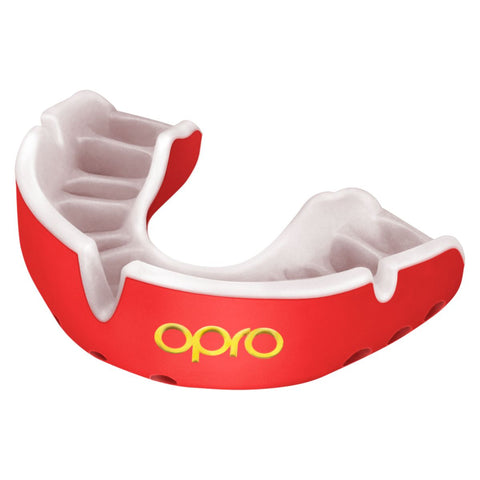 Opro Gold Utra Fit Mouthguard Rood/Wit
