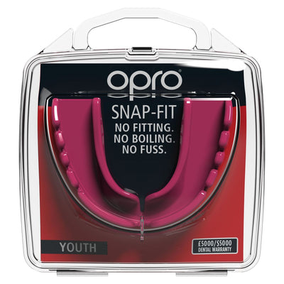 Protège-dents OPRO Snap-Fit Junior Rose