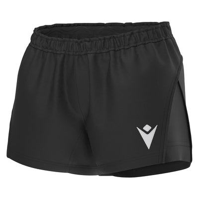 Macron Lapis Rugby Short Dames Zwart