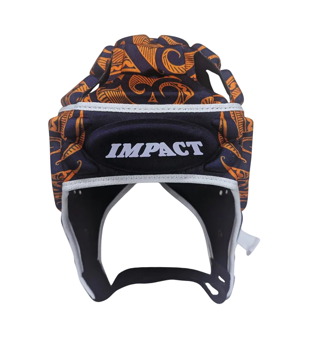 Impact Rugby Kiwi Navy/Orange Scrumcap