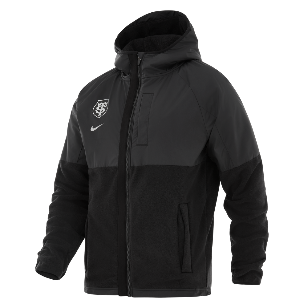 Nike Stade Toulousain Windrunner Winterjas Heren Zwart