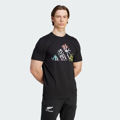 T-shirt graphique Adidas All Blacks 
