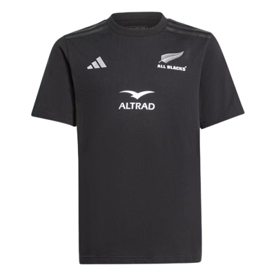 All Blacks Rugby T-shirt Kids Zwart