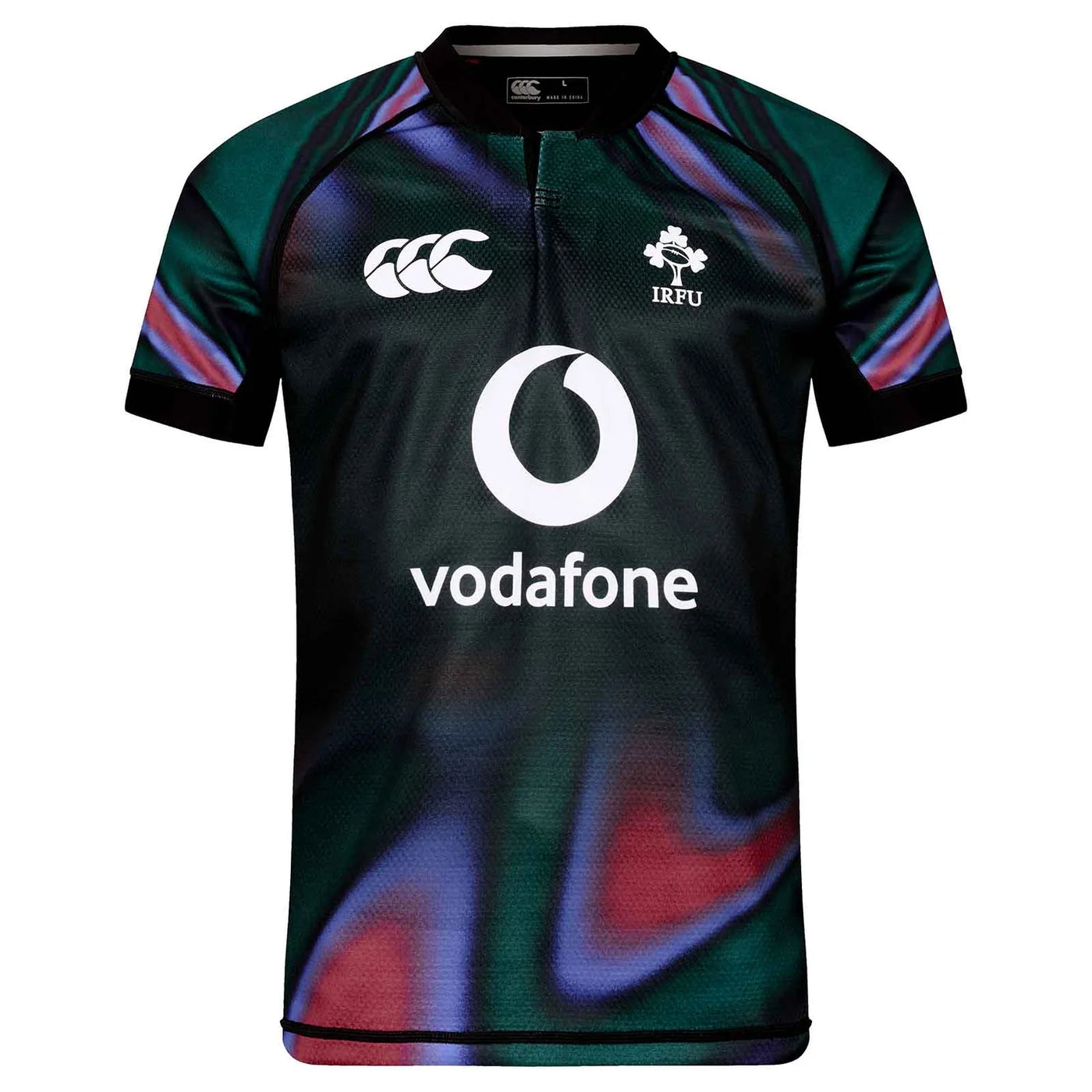 Canterbury Ierland IRFU Rugby Heren Pre-Game Pro Shirt 2025/26 (verkrijgbaar vanaf 31-10)