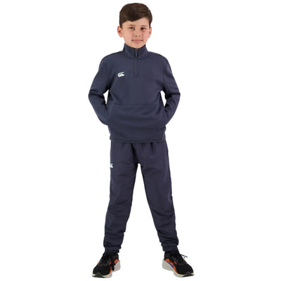 Canterbury Kids Tempo+ 1/4 Zip Training Top Navy