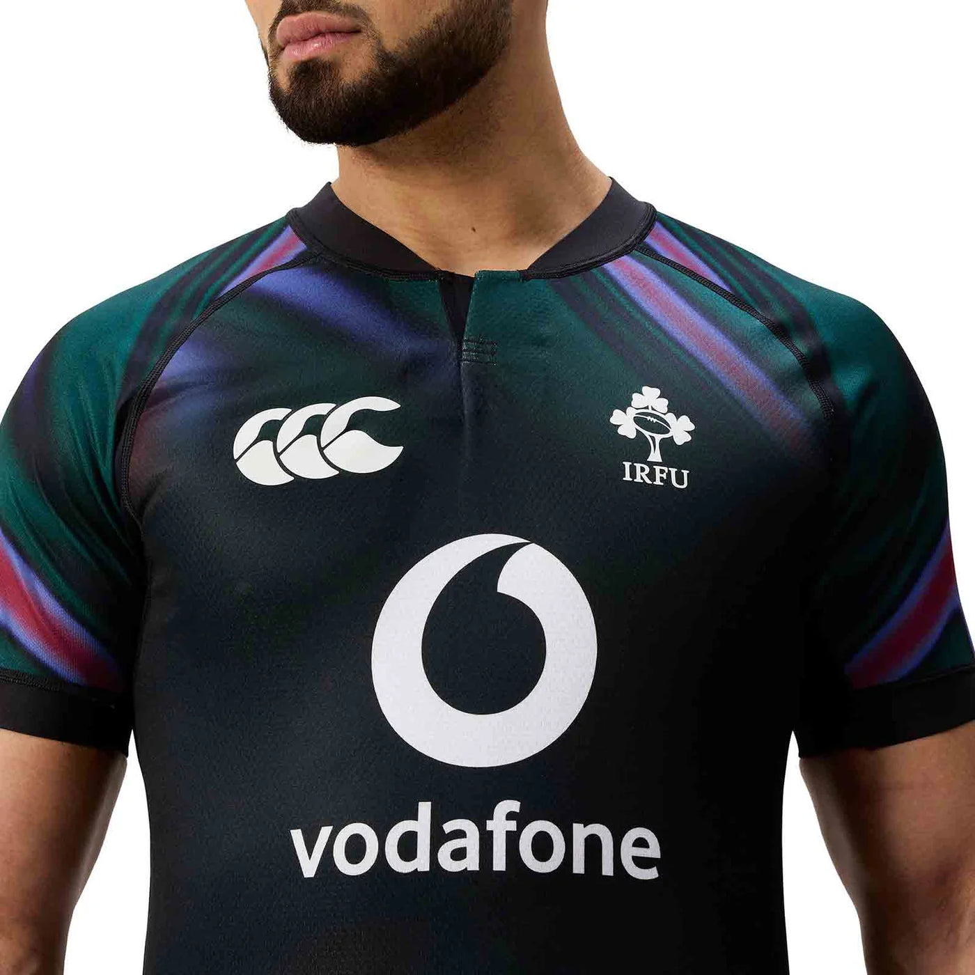 Canterbury Ierland IRFU Rugby Heren Pre-Game Pro Shirt 2025/26 (verkrijgbaar vanaf 31-10)