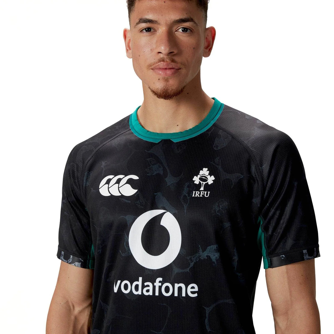 Canterbury Ierland Rugby 2024/25 Pre-Game Pro Rugbyshirt Heren