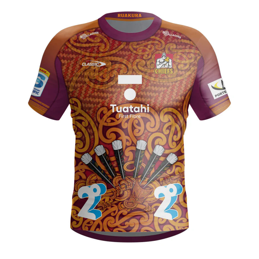 Chiefs Super Rugby Heren Trainingsshirt 2024