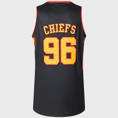 Classic Chiefs Super Rugby Basketbal Jersey Zwart 2025