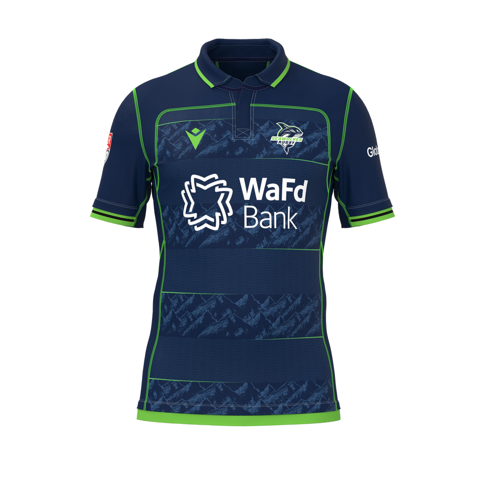Macron Seattle Seawolves 2025 Replica Thuisshirt Kids