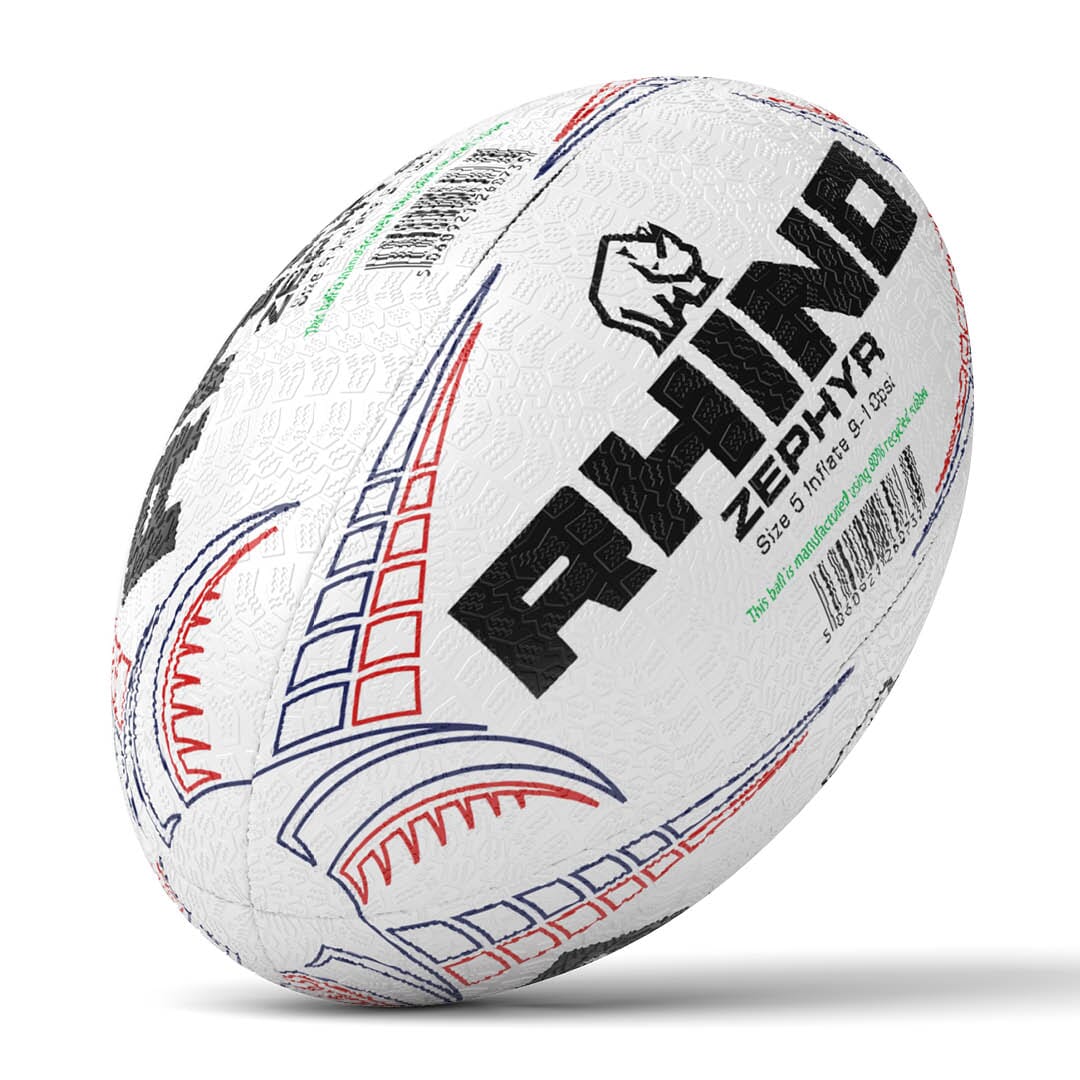 20x Zephyr Recycled Rugby Bal Maat 3