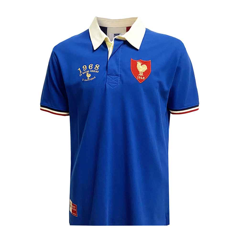 Ellis Rugby Frankrijk Rugby 1968 Polo Shirt