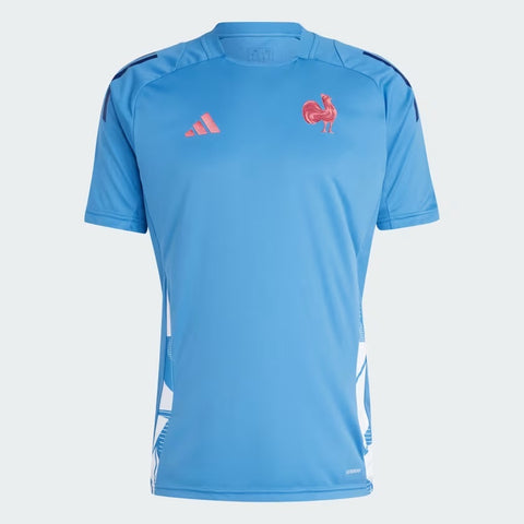 Adidas Frankrijk Performance T-shirt Heren Lichtblauw