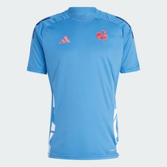 Adidas Frankrijk Performance T-shirt Heren Lichtblauw