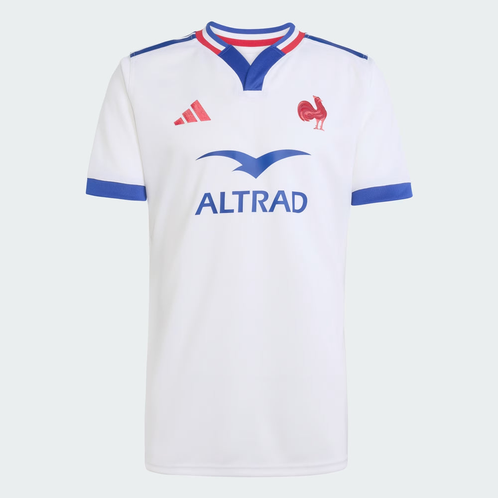adidas Frankrijk Rugby Replica Uitshirt Heren