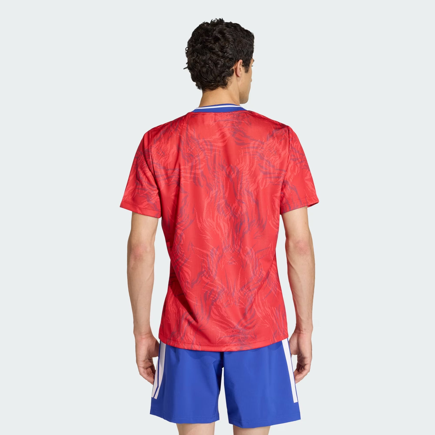Adidas Frankrijk Rugby Prematch Shirt Heren