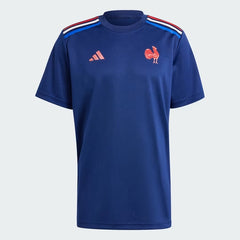 Adidas Frankrijk Rugby Thuis Supporter T-shirt Heren