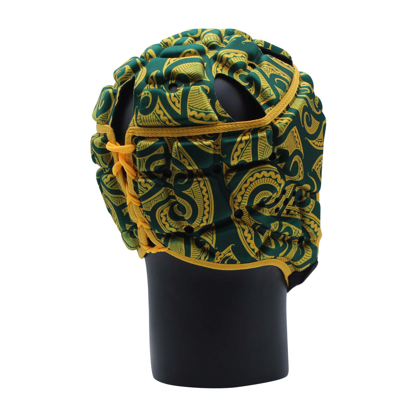 Casquette Impact Rugby Tribal Vert/Or