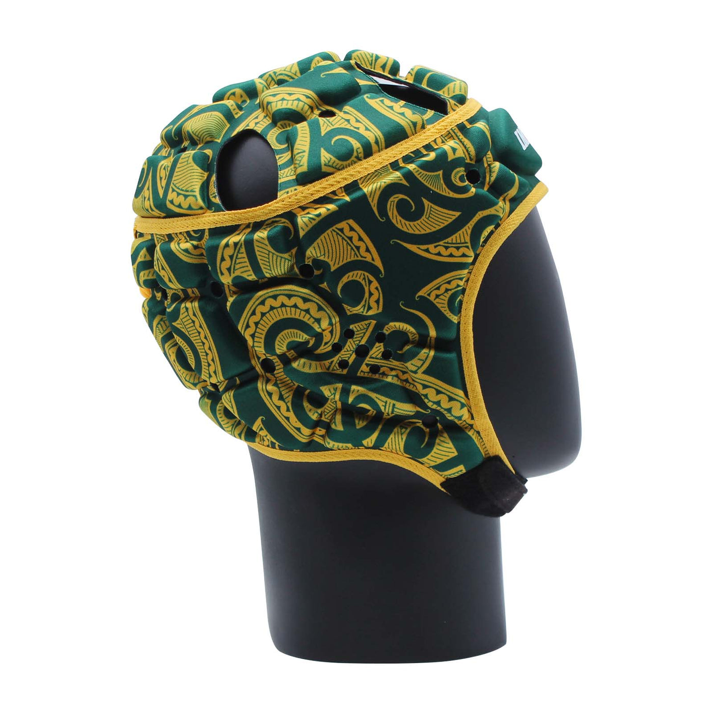 Casquette Impact Rugby Tribal Vert/Or