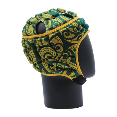 Casquette Impact Rugby Tribal Vert/Or