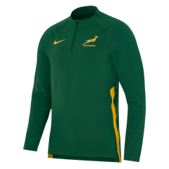 Nike Springboks Heren 1/4 Zip Trainingstop Gorge Green