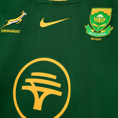 Nike Springboks Heren Stadium Rugby Shirt Home Gorge Green