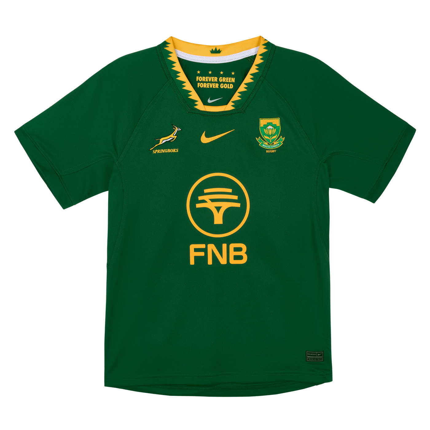 Nike Springboks Dames Stadium Home Rugby Shirt