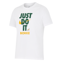 Nike Springboks Heren Just Do It T-Shirt Wit